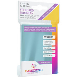 50 PROTEGE-CARTES PRIME 62x94 STANDARD EU (PURPLE)