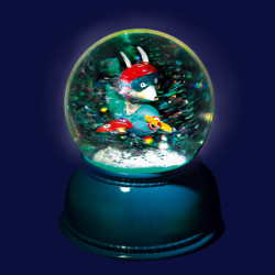 SNOW BALL NIGHTLIGHTS - AIRPLANE