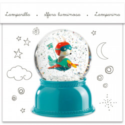 SNOW BALL NIGHTLIGHTS - AIRPLANE