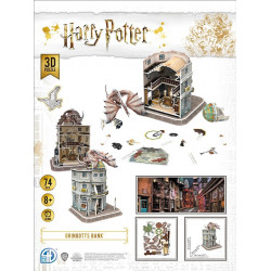 3D MODEL KIT HARRY POTTER : LA BANQUE DE GRINGOTTS