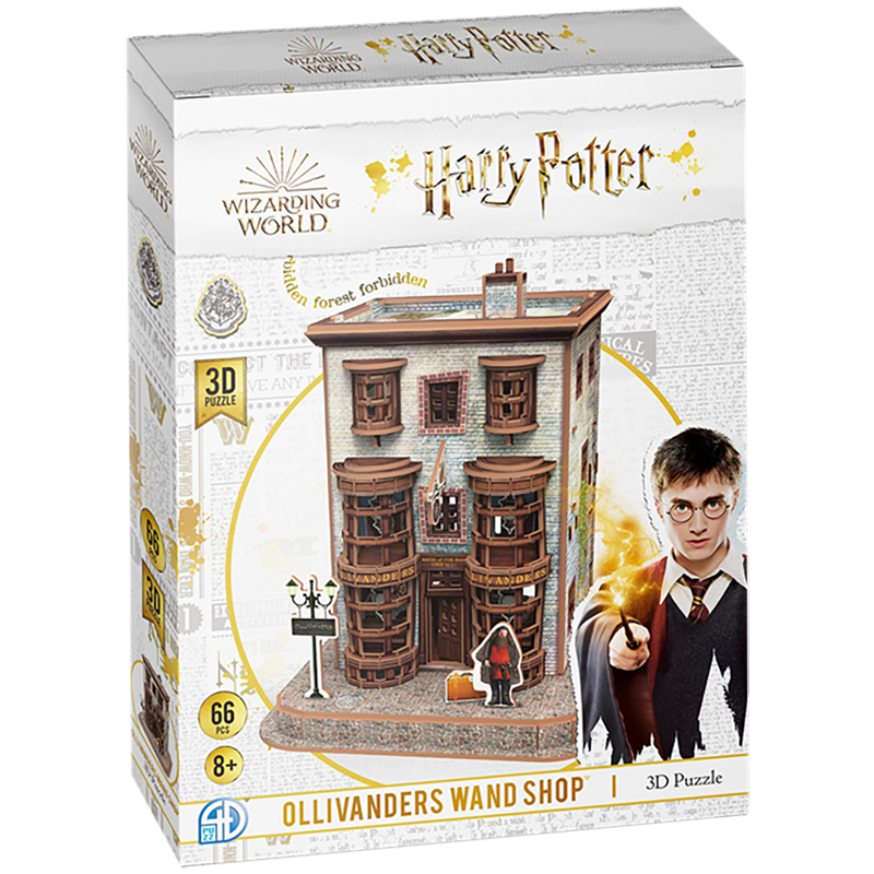 3D MODEL KIT HARRY POTTER: OLLIVANDERS WAND SHOP