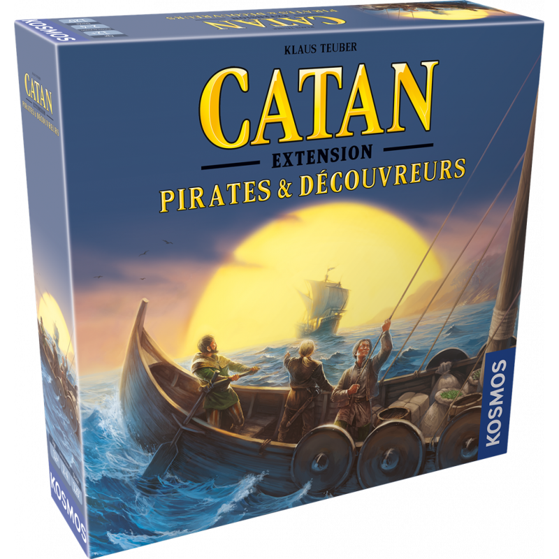 CATAN : EXTENSION PIRATES ET DÉCOUVREURS