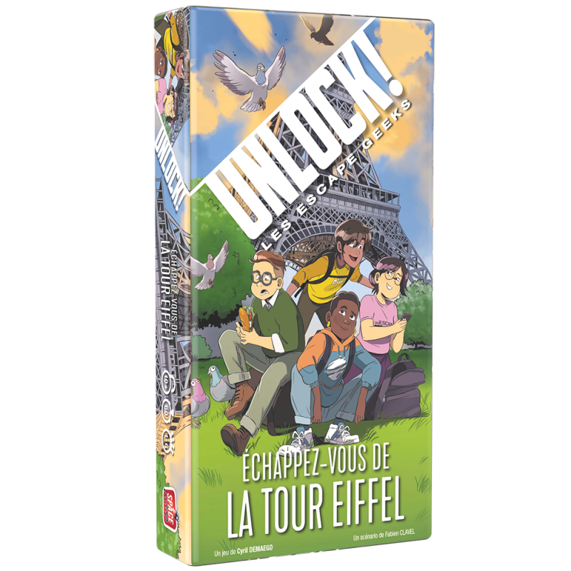 UNLOCK! LES ESCAPE GEEKS : ÉCHAPPEZ-VOUS DE LA TOUR EIFFEL