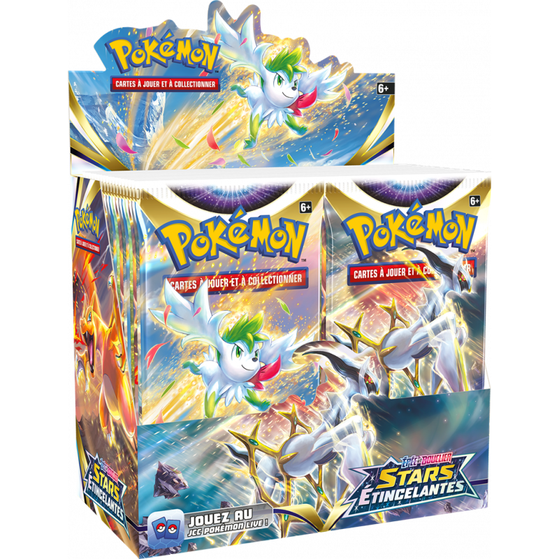 POKEMON EPEE ET BOUCLIER STARS ETINCELANTES DISPLAY 36 BOOSTERS (EB09)