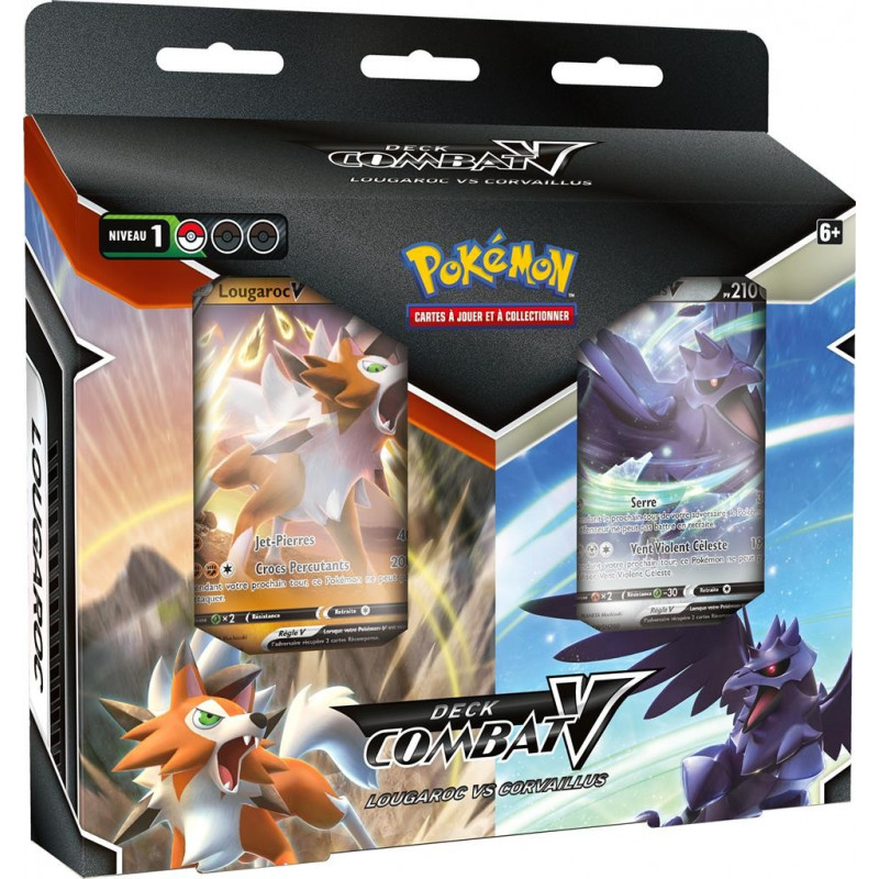 POKÉMON : BUNDLE DECK LOUGAROC-V / CORVAILLUS-V