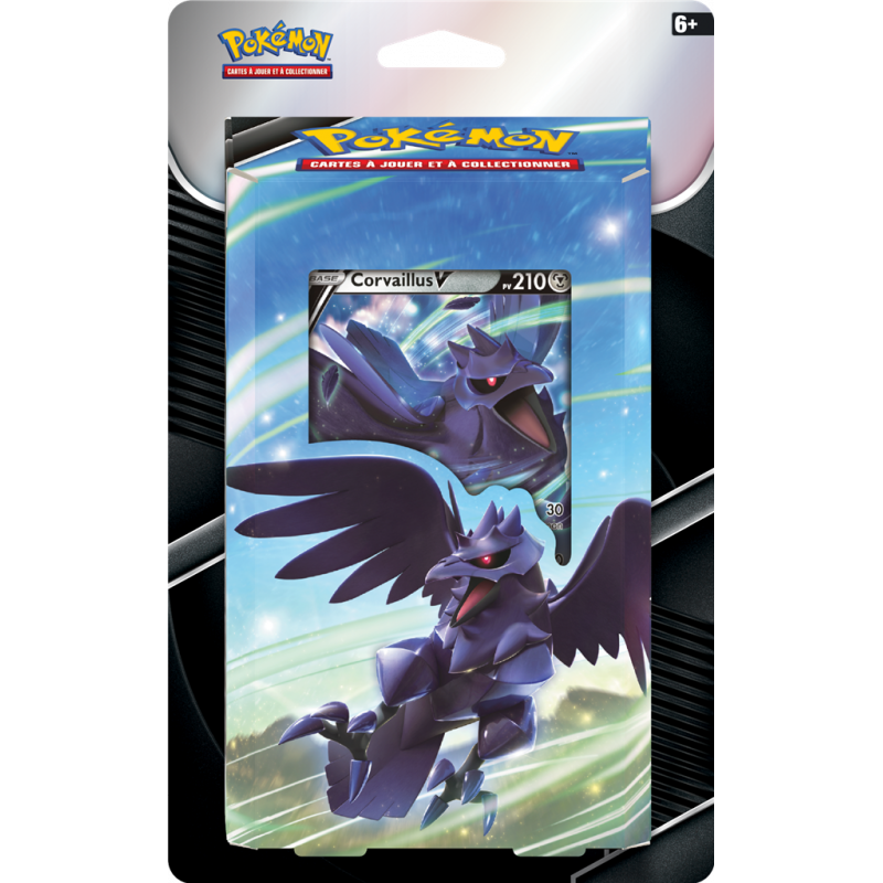 Pokémon Deck Combat-V Lougaroc-V VS Corvaillus-V