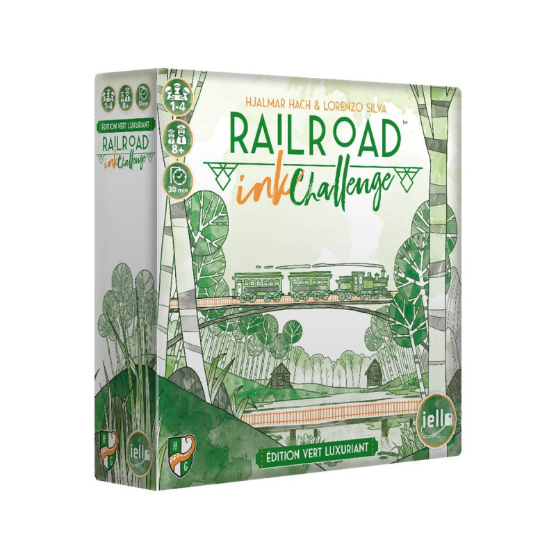 RAILROAD INK CHALLENGE VERT LUXURIANT