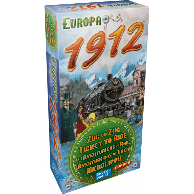 TICKET TO RIDE: EUROPA 1912 TICKET TO RIDE: EUROPA 1912