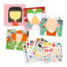 CREER AVEC DES STICKERS - TOUS DIFFERENTS