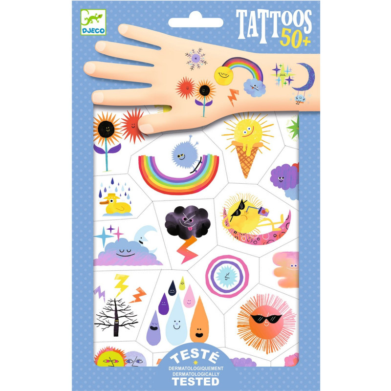 TATOUAGES - EMOJIS MÉTÉO