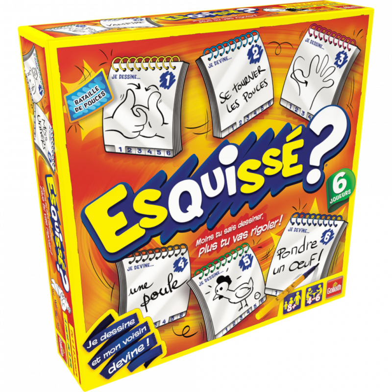 ESQUISSÉ ? - 6 JOUEURS