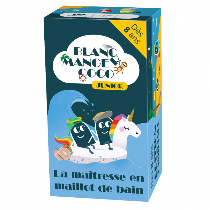 BLANC MANGER COCO JUNIOR : LA MAITRESSE EN MAILLOT DE BAIN