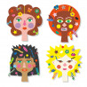 CREER AVEC DES STICKERS - COIFFEUR