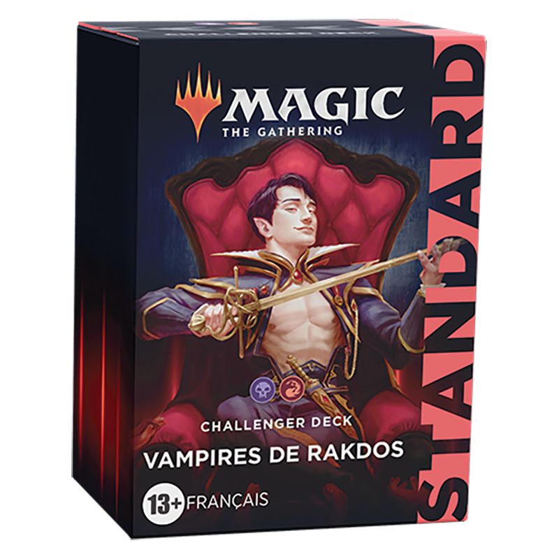 MAGIC THE GATHERING - CHALLENGER DECK 2022 : VAMPIRES DE RAKDOS MAGIC THE GATHERING - CHALLENGER DECK 2022 : VAMPIRES DE RAKDOS