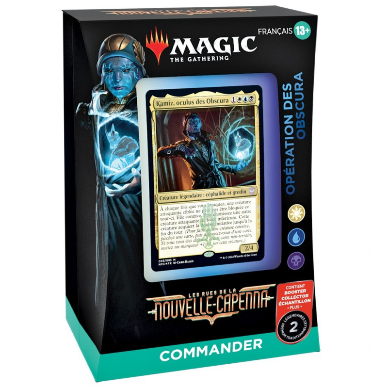 MAGIC THE GATHERING : LES RUES DE LA NOUVELLE CAPENNA - COMMANDER DECK : OPERATION DES OBSCURA