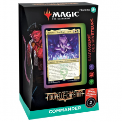 MAGIC THE GATHERING : LES RUES DE LA NOUVELLE CAPENNA - COMMANDER DECK : SAUVAGERIE DES RIVETEURS