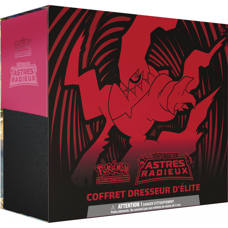 POKÉMON EPEE ET BOUCLIER ASTRES RADIEUX - COFFRET DRESSEUR D'ÉLITE DARKRAI POKÉMON EPEE ET BOUCLIER ASTRES RADIEUX - COFFRET DRESSEUR D'ÉLITE DARKRAI
