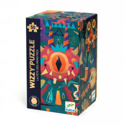 WIZZY'PUZZLE 50 PCS - LA FETE DES MONSTRES