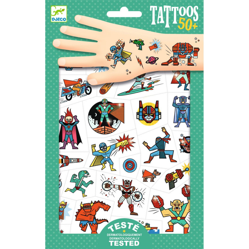 TATTOOS - HEROES VS VILLAINS