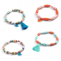 DO IT YOURSELF - PAPER BEADS AND BRACELETS TO CREATE POP AND COLOURFUL