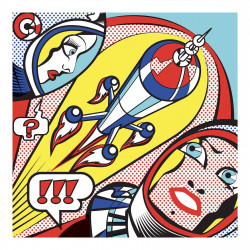 INSPIRED BY - SUPERHEROES (ROY LICHTENSTEIN)