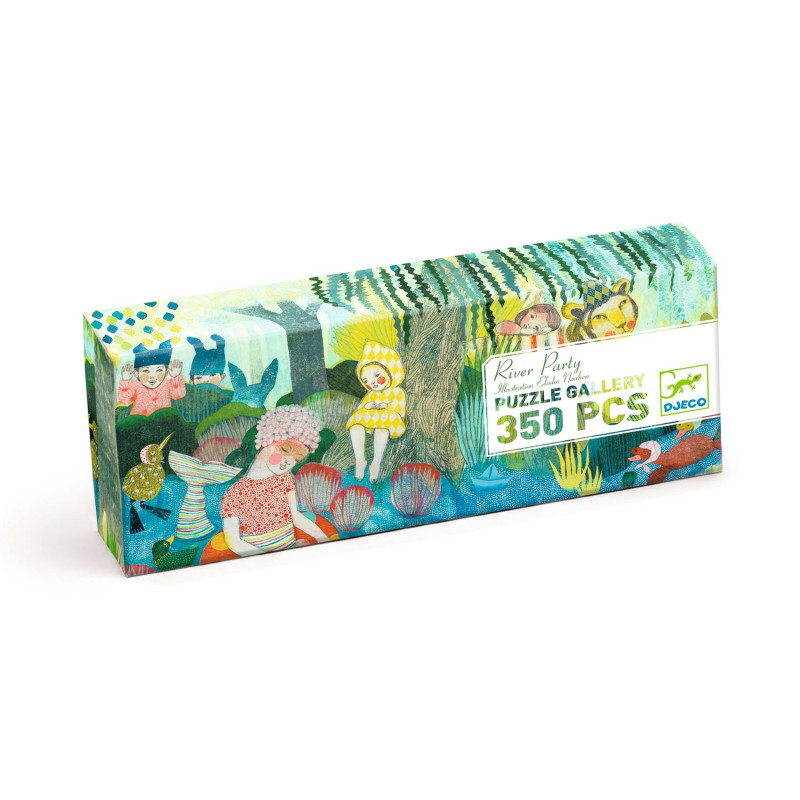 PUZZLE GALLERY - RIVER PARTY 350 PCS PUZZLE GALLERY - RIVER PARTY 350 PCS