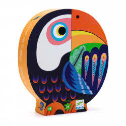 SILHOUETTE PUZZLES COCO THE TOUCAN - 24 PCS