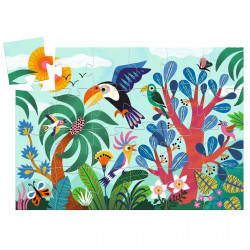 SILHOUETTE PUZZLES COCO THE TOUCAN - 24 PCS