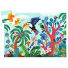 PUZZLE SILHOUETTE - COCO LE TOUCAN - 24 PCS