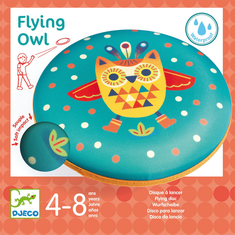 FLYING OWL - THROWING DISC