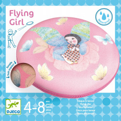 FLYING GIRL - THROWING DISC