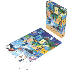 DIXIT PUZZLE 1000 PCS - BLUE MISHMASH