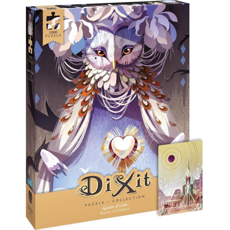 DIXIT PUZZLE 1000 PCS - QUEEN OF OWLS DIXIT PUZZLE 1000 PCS - QUEEN OF OWLS