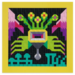 PAPER ACTIVITY - PIXEL WEAVING INVADERS