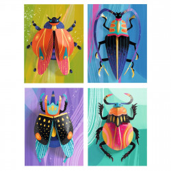 PAPER ACTIVITY - 3D PICTURES PAPER BUGS