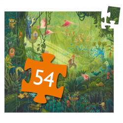 SILHOUETTE PUZZLES - IN THE JUNGLE 54 PCS