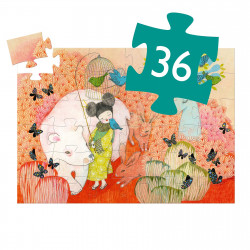 PUZZLE SILHOUETTE : KOKEISHI 36 PCS