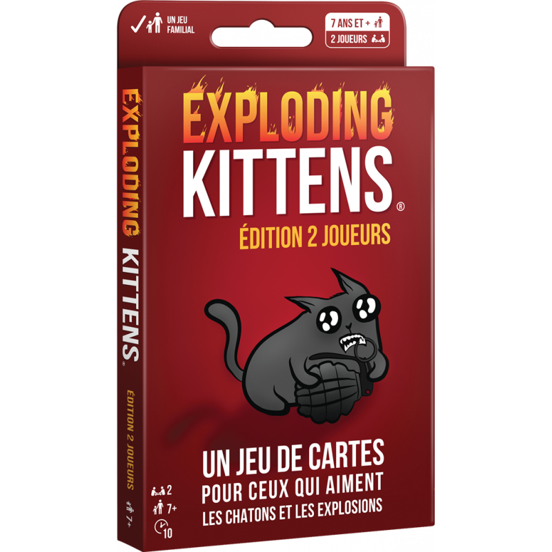 EXPLODING KITTENS: ÉDITION 2 JOUEURS