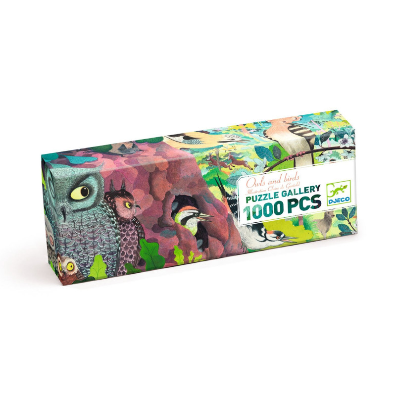 PUZZLE GALLERY 1000 PCS - OWLS AND BIRDS