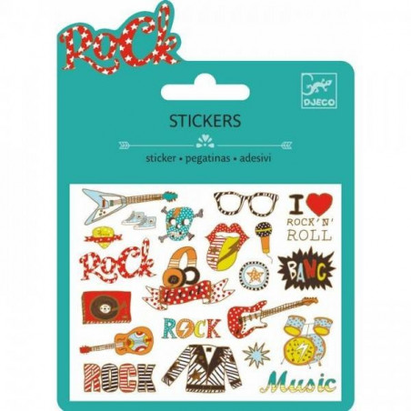 MINI STICKERS POP ROCK