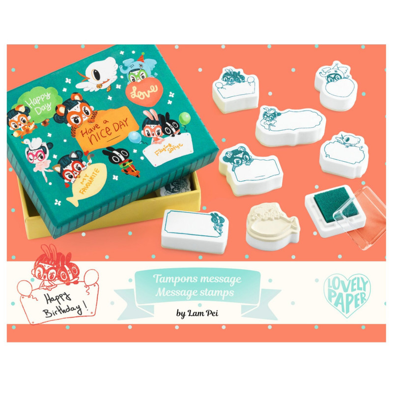 LAM PEI MESSAGE STAMPS LAM PEI MESSAGE STAMPS