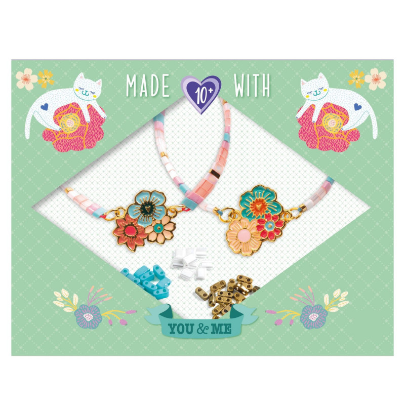 YOU AND ME BRACELETS - TILA AND FLOWERS