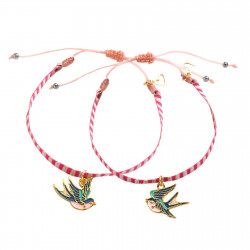 YOU & ME BRACELETS - BIRDS RIBBONS 