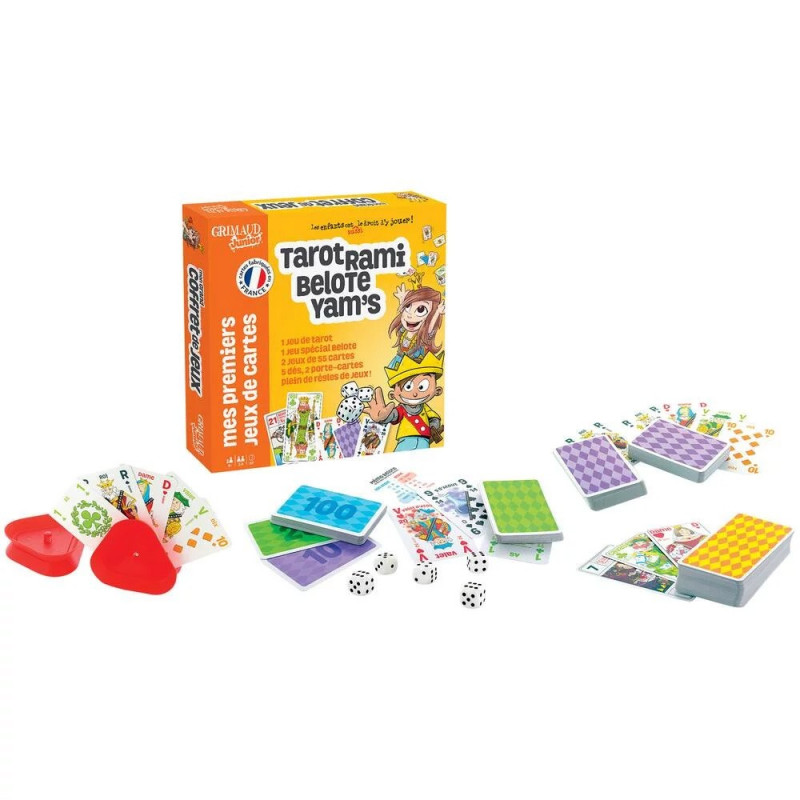 Jeu de Cartes Tarot Junior - Mes premiers jeux de cartes Enfant - UltraJeux