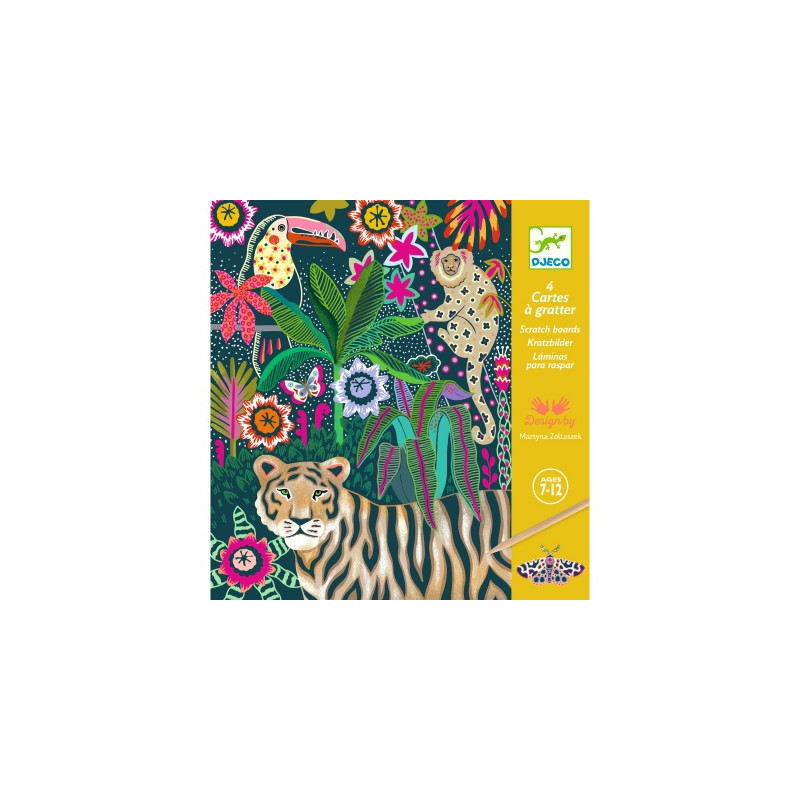 CARTES A GRATTER ROCOCO