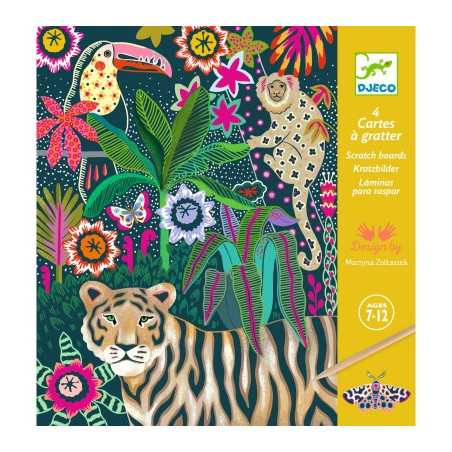 CARTES A GRATTER ROCOCO