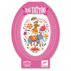 BIG TATTOO - ROSE INDIA