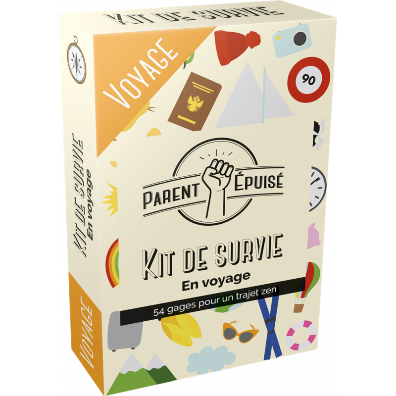 PARENT EPUISE : KIT DE SURVIE VOYAGE